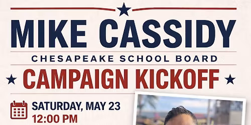 Mike Cassidy Campaign Kickoff