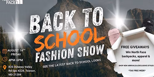 The North Face Back-to-School Fashion Show & Giveaway