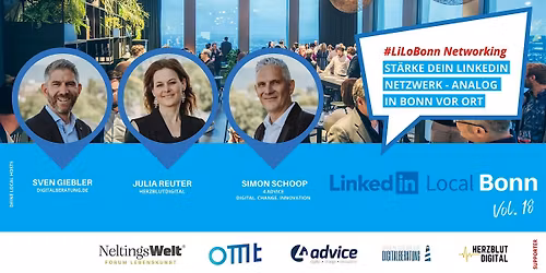 LinkedIn Local Bonn - #LiLoBonn Vol. 18