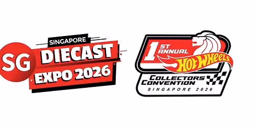 Singapore Diecast Expo (SGDE) 2026 - In conjunction with Hot Wheels Collectors Convention Singapore