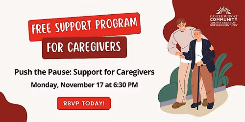 Push the Pause Button: Free Support Program for Caregivers