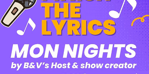 Finish The Lyrics - Music Trivia Night w\/ Leon