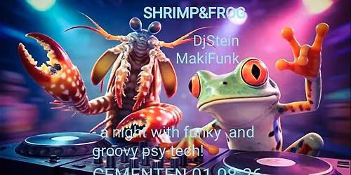 SHRIMP & FROG - DJ Stein + Maki Funk \/\/ Cementen