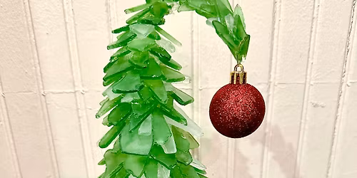 Sea glass Grinchmas Trees 11\/30\/25