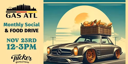 GAS ATL Monthly Social - Thanksgiving Food Drive