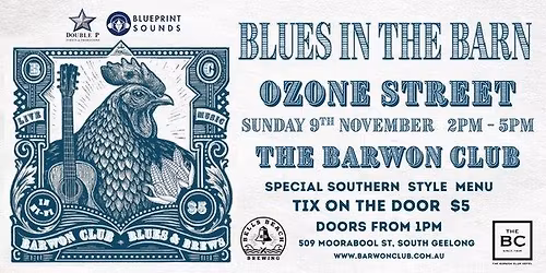 BLUES in the BARN - OZONE STREET