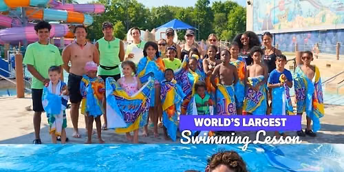 World\u2019s Largest Swim Lesson & Sensory-Friendly WLSL at The Funplex, Mt. Laurel \ud83c\udf0a\ud83c\udfca