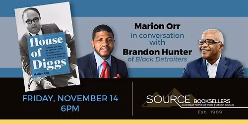 House of Diggs Author Event - Detroit