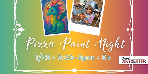 Pizza Paint Night: Magical Creature Mashup \u2728