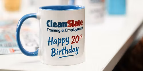 Clean Slate Turns 20! Tower Hamlets Drop-In Celebration
