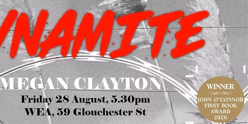 BOOK LAUNCH - DYNAMITE by Megan Clayton