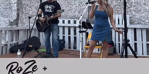 Eddy & Roze Acoustic at The Patio at Horsham 7\/17 6pm