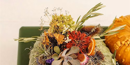 Pretty Little Pumpkins: A Fall Succulent Workshop