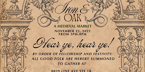Iron & Oak: A Medieval Market