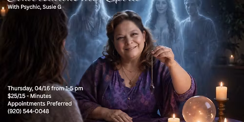 Mediumship Readings with Susie G. of Conversations with Spirit
