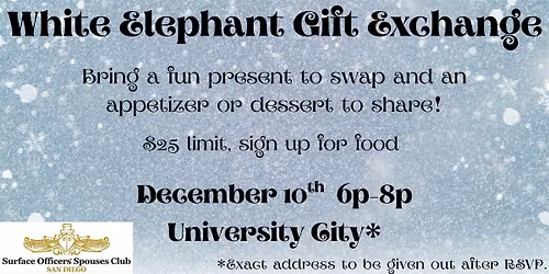 White Elephant Gift Exchange