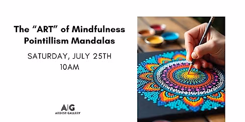 The Art of Mindfulness - Pointillism Mandalas