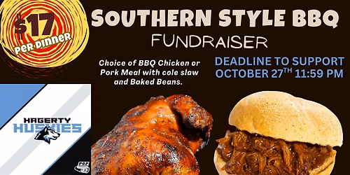 Hagerty Pop Warner Cheerleaders Barbeque Fundrasier