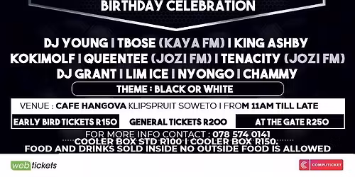 DJ Grant's BIRTHDAY CELEBRATION