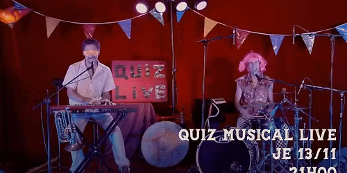 QUIZ MUSICAL LIVE @ LE POULPE