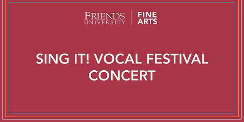 Sing It! Vocal Festival Concert