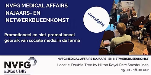 NVFG Medical Affairs Najaars- en Netwerkbijeenkomst