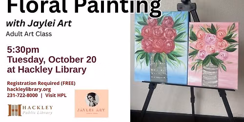 Floral Painting - Adult Class