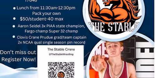 Black Friday Clinic with Aaron Seidel & Clovis Crane