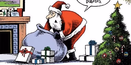 Santa and Diabetes - join in our Festive Social