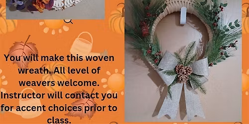 Weave a Holiday Wreath