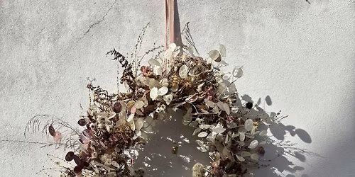 Winter Dried Flower Wreath Workshop