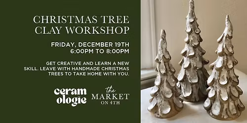 Christmas Tree Clay Workshop