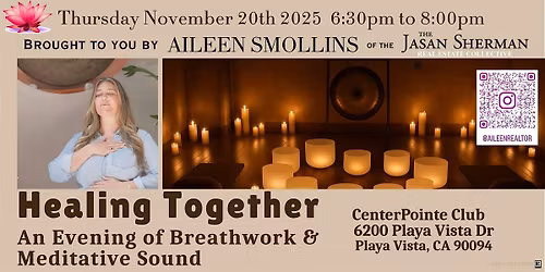 HEALING TOGETHER: AN EVENING OF BREATHWORK & MEDITATIVE SOUND