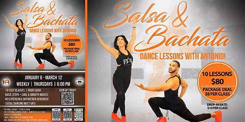 Salsa & Bachata Lessons - Potomac Shores
