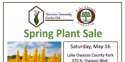 Garden Club Plant Sale