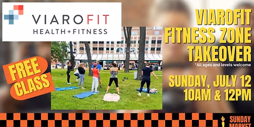 ViaroFit at Sunday Market