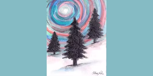 Winter Watercolor Postcards