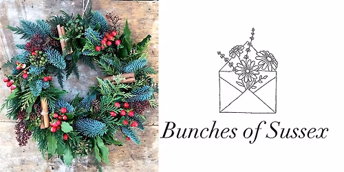 Christmas Wreath Making Workshop, Brighton, Wagner Hall
