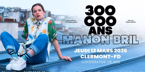 Manon Bril \u00e0 la Coop\u00e9rative de mai \u00e0 Clermont-Ferrand