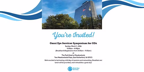 Omni Eye Services Symposium 2026 \u2013 Earn 6 CE Credits