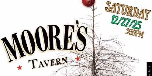 Big Bang Baby special Holiday show at Moores Tavern