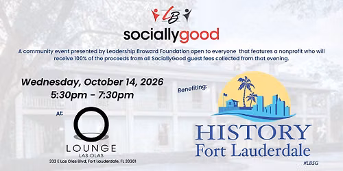 SociallyGood - History Fort Lauderdale