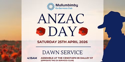 2026 Mullumbimby ANZAC Day 