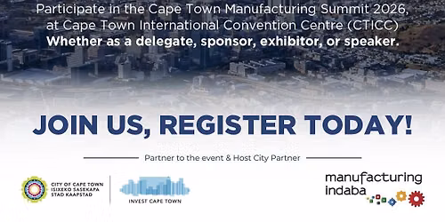 The Cape Town Manufacturing Summit 2026