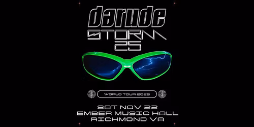 DARUDE l November 22 l Ember Music Hall