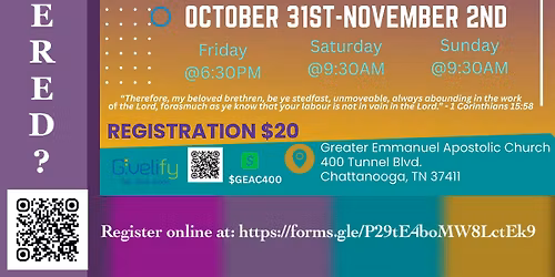 Greater Emmanuel Apostolic Church Singles Conference