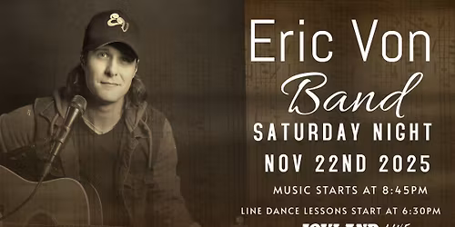 Eric Von Band at Joyland