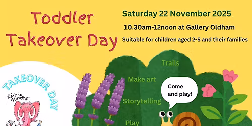 Toddler Take Over Day