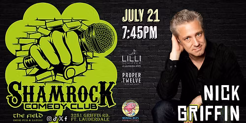 Nick Griffin @ Shamrock Comedy Club