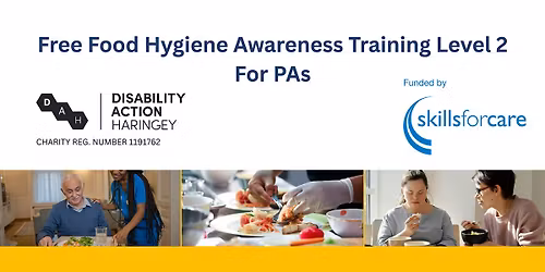 Food Hygiene Awareness Training Level 2 for Personal Assistants